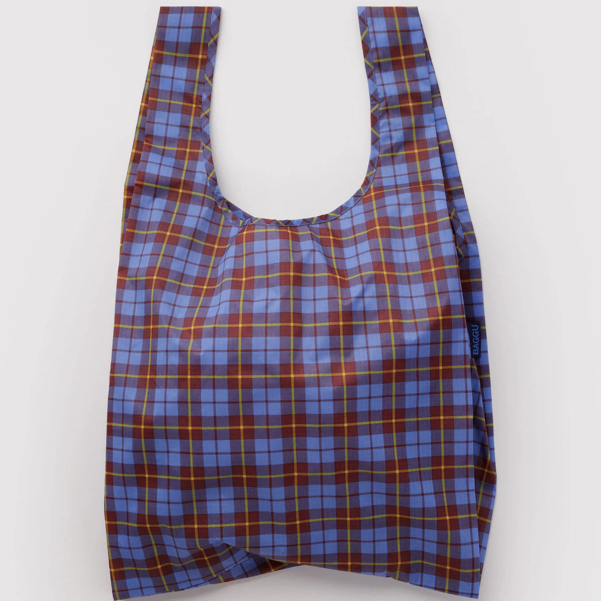Baggu Standard Reusable Bag - Blue Tartan