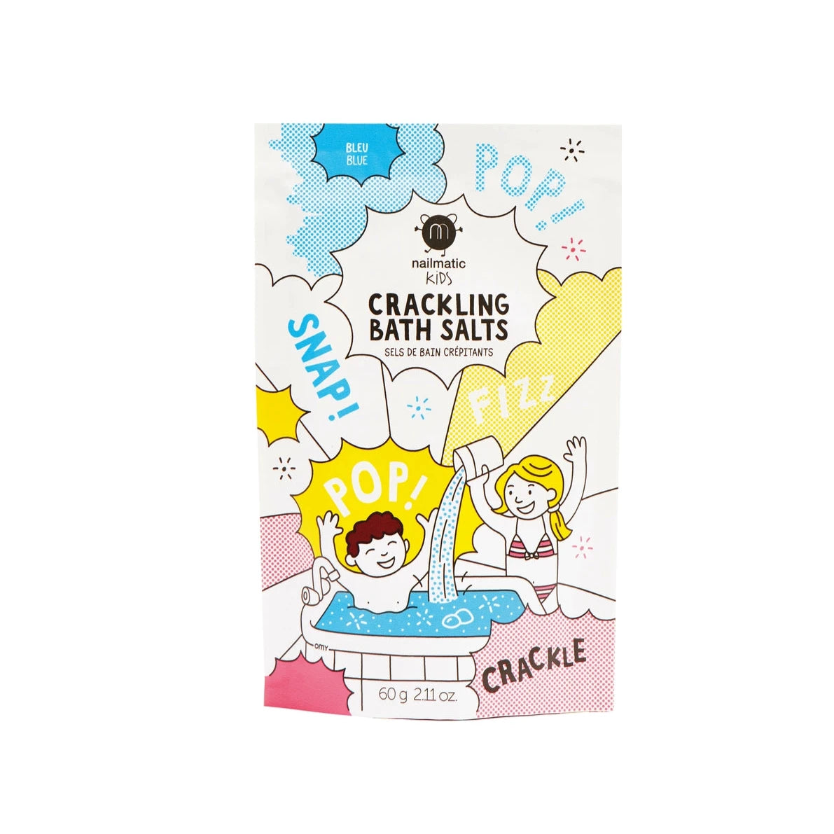 Nailmatic Crackling Bath Salts - Blue