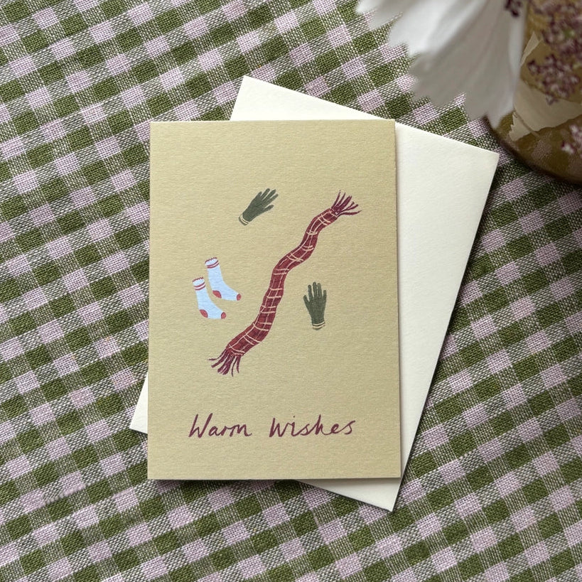 Warm Wishes Mini Card