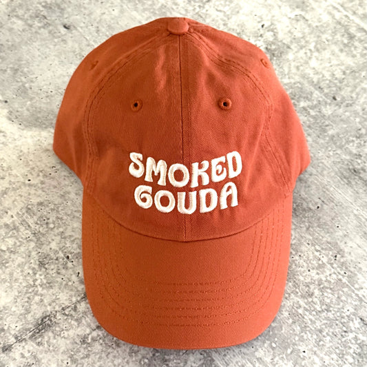 Embroidered Dad Cap - Smoked Gouda