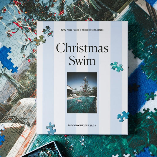 Pieceworks Puzzle 1000 Piece - Christmas Swim