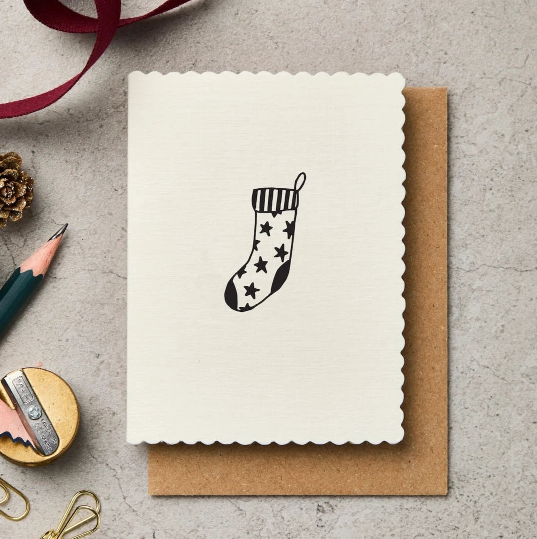 Christmas Stocking Mini Card