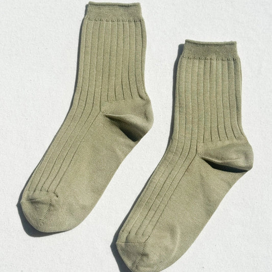 Le Bon Shoppe Her Socks - Avocado