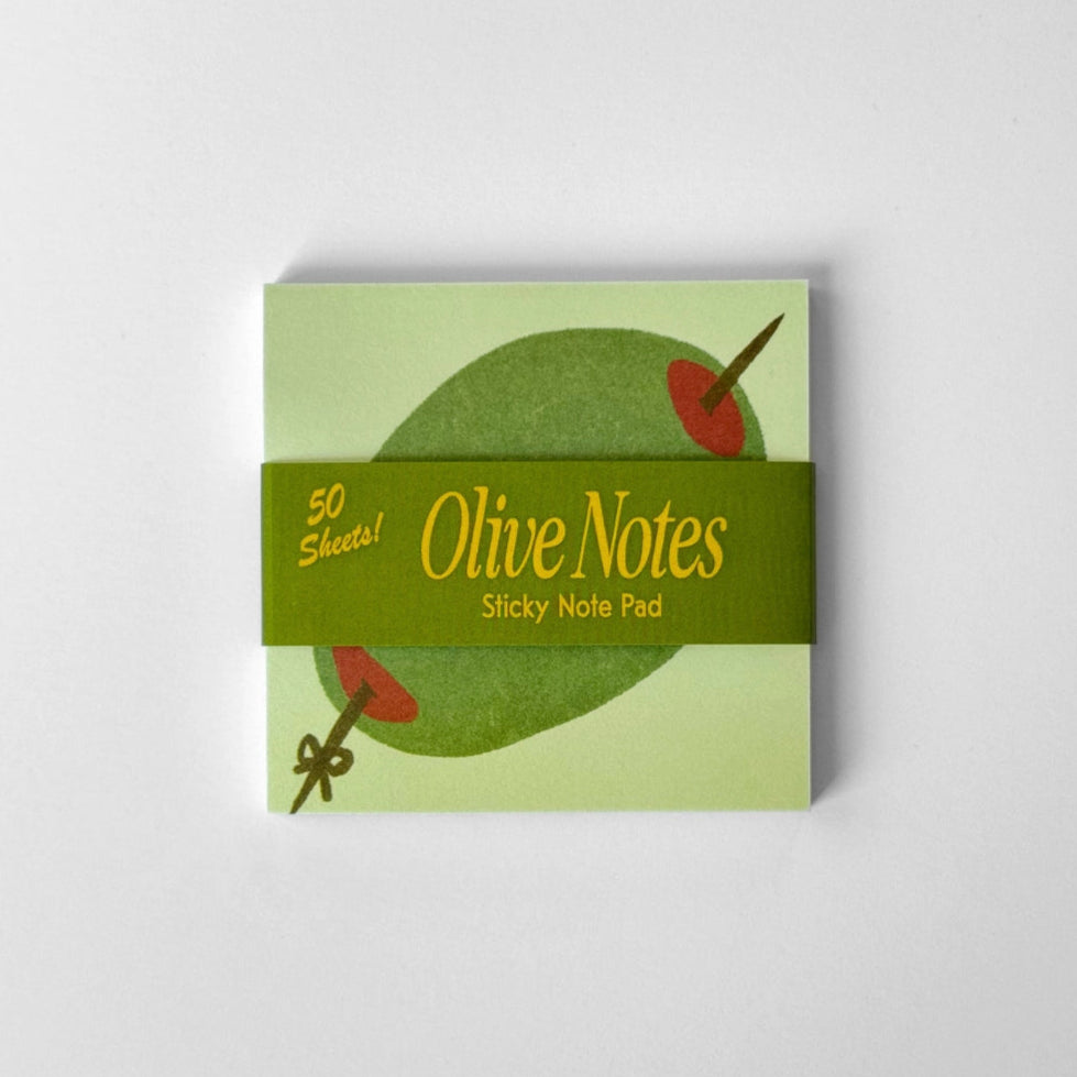 Olive Sticky Notes