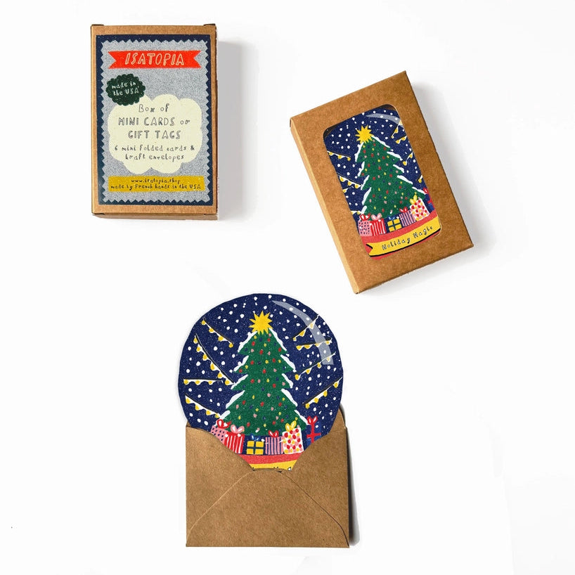 Isatopia Mini Cards - Snow Globe