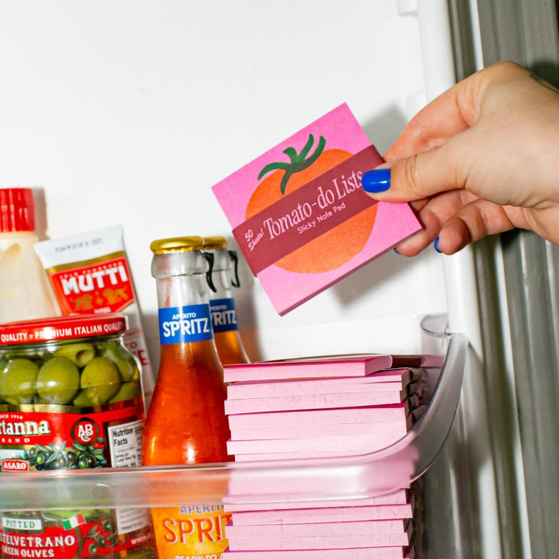 Tomato Sticky Notes