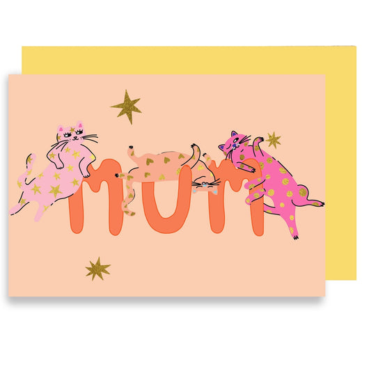 Mum Cats Card