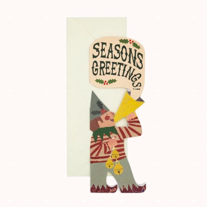 Christmas Elf Kid Card