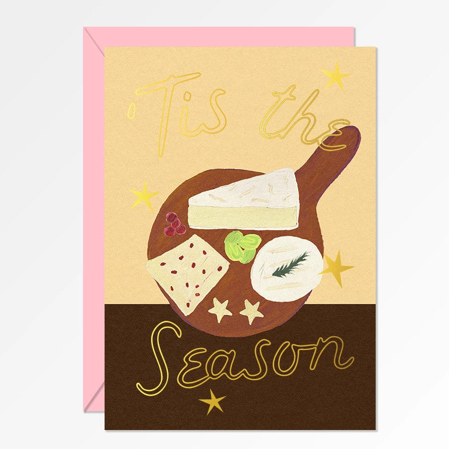 Tis The Season Cheese Card