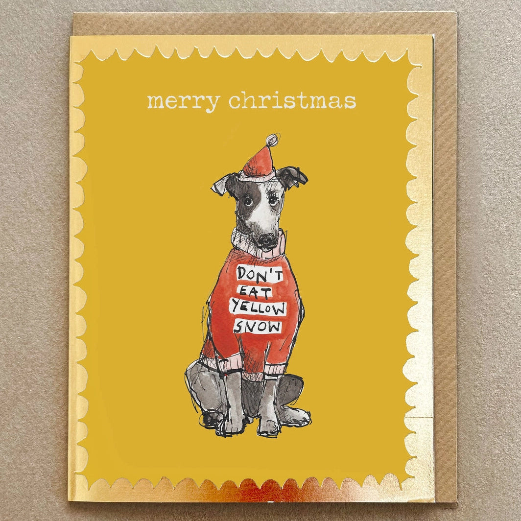 Don't Eat Yellow Snow Card