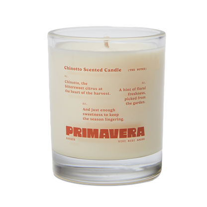 Primavera Estate Candle - Chinotto (That's Bitter Orange)