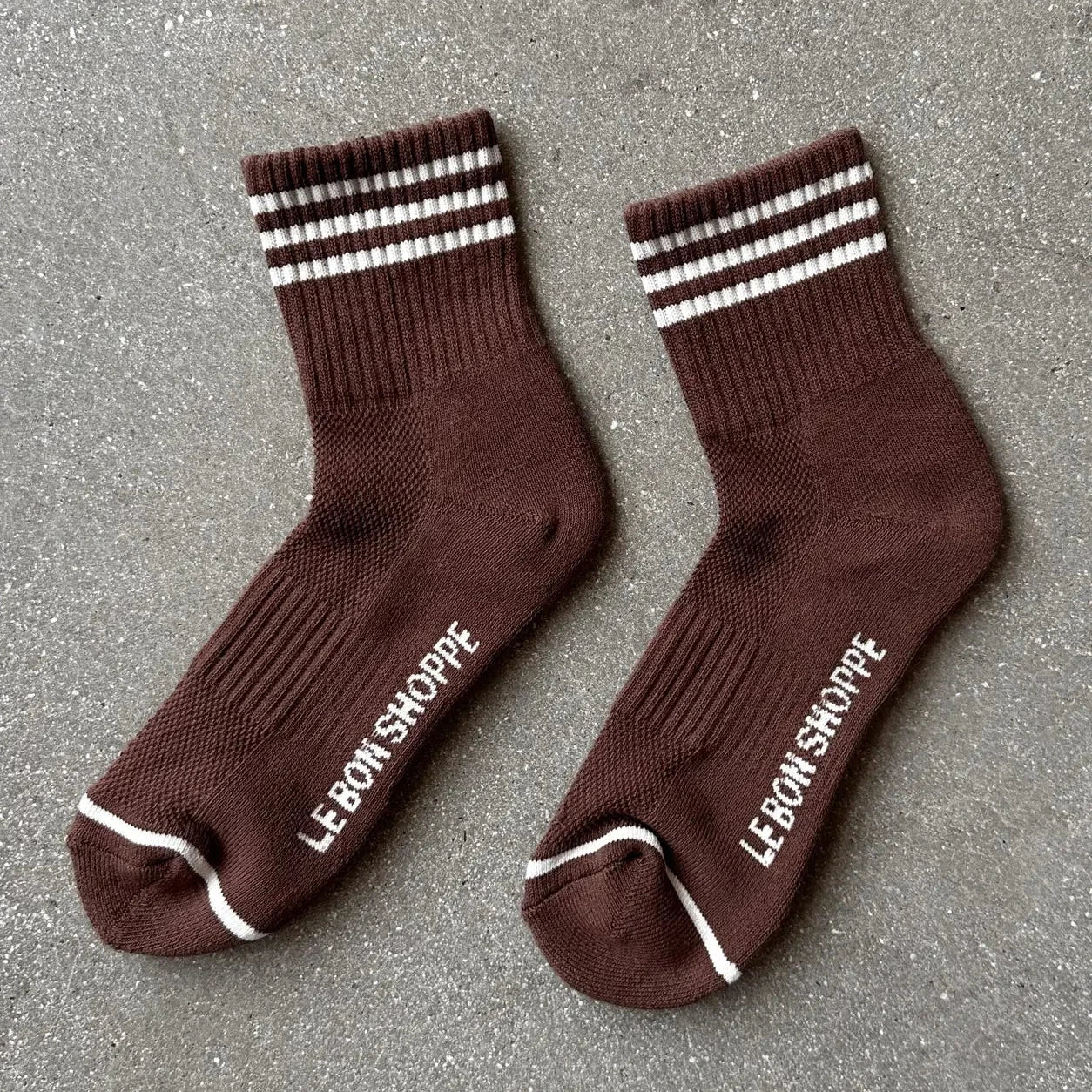 Le Bon Shoppe Girlfriend Socks - Mahogany