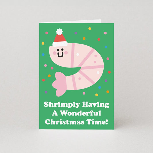 Shrimply Christmas Card