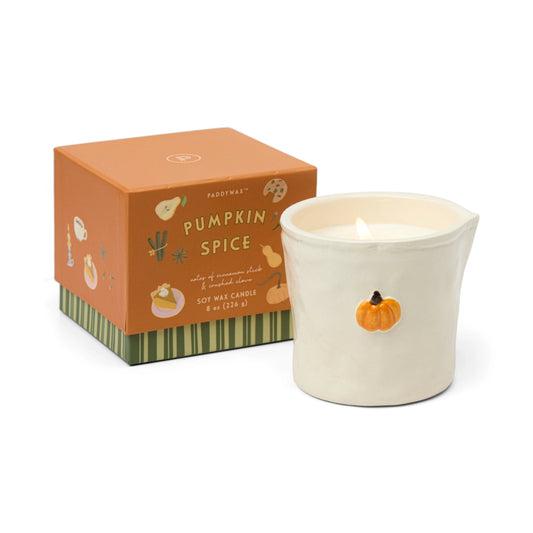 Bistro Ceramic Candle - Pumpkin Spice