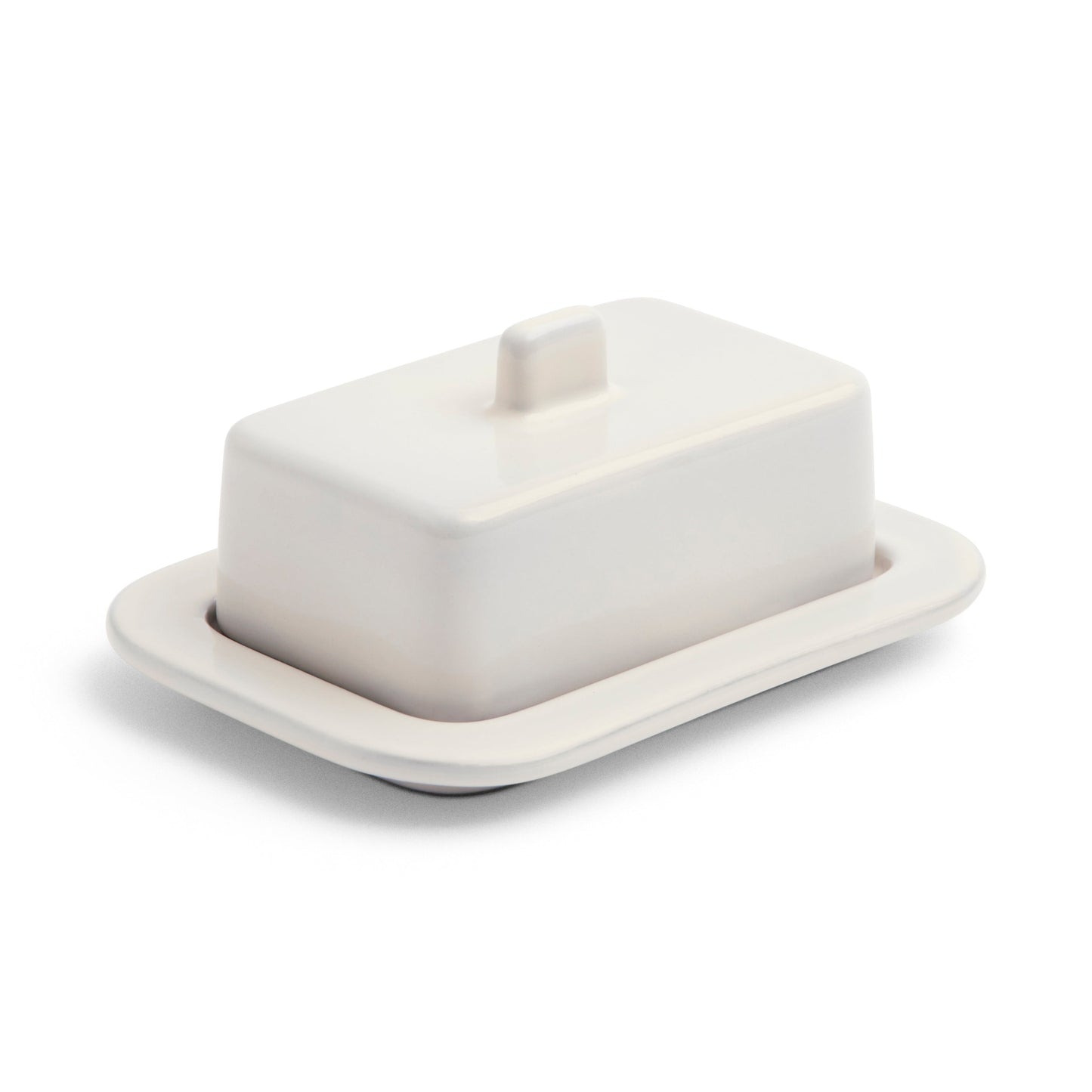 HAY Barro Butter Dish - Off-White