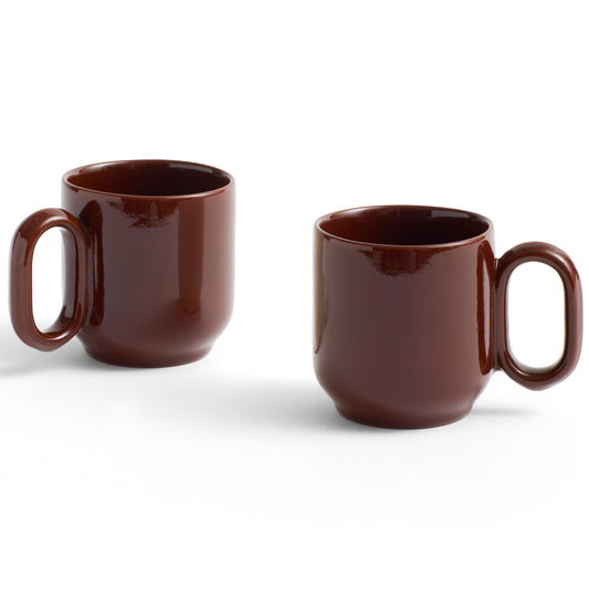 HAY Barro Cup Set of 2 - Burgundy