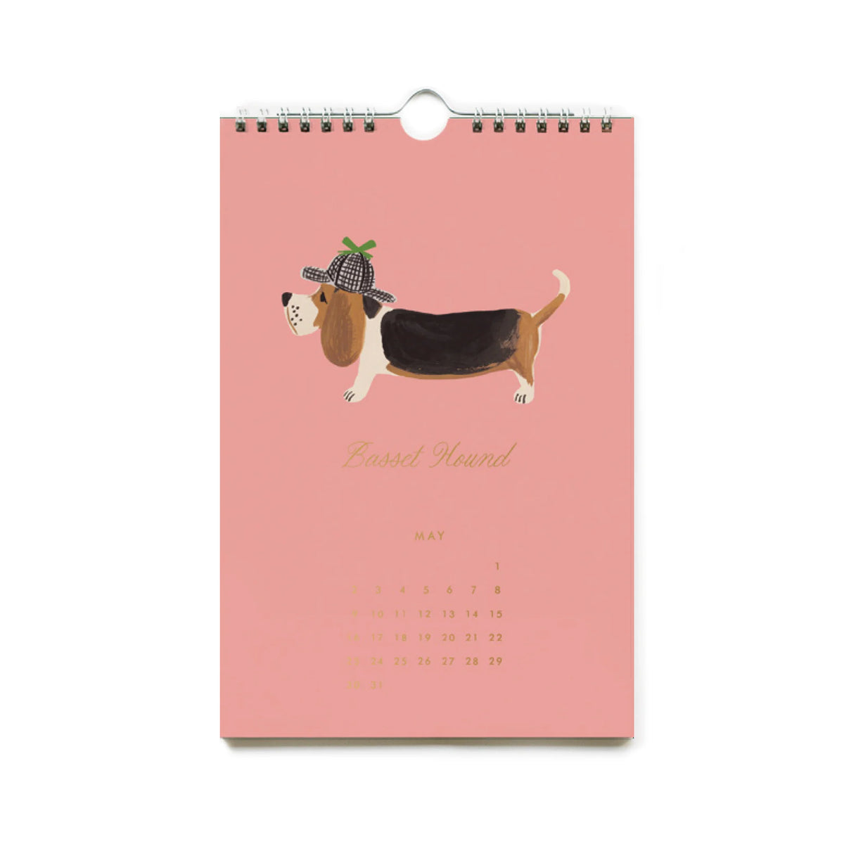 2027 Kitchen Calendar - Dog of The Month