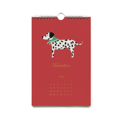 2027 Kitchen Calendar - Dog of The Month