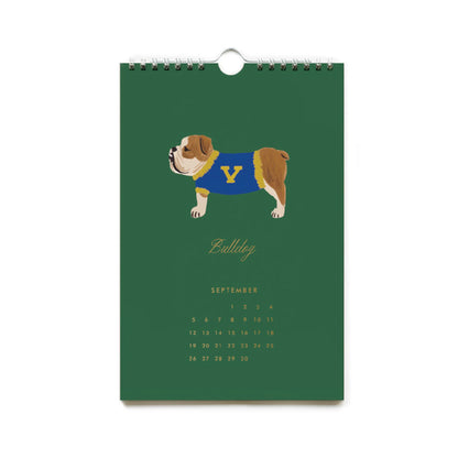 2027 Kitchen Calendar - Dog of The Month