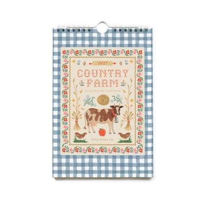 2027 Kitchen Calendar - Country Farm