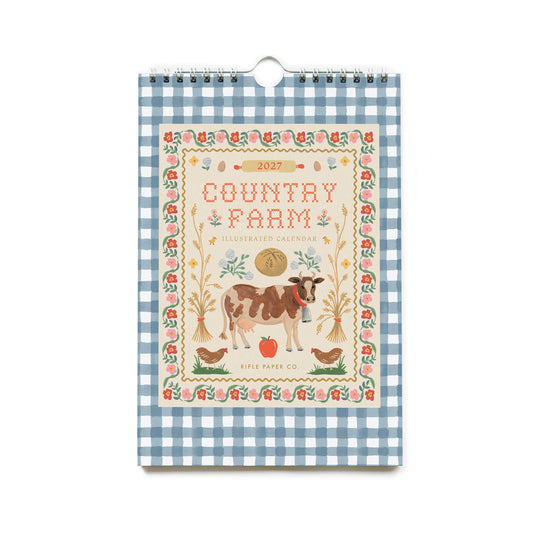 2027 Kitchen Calendar - Country Farm