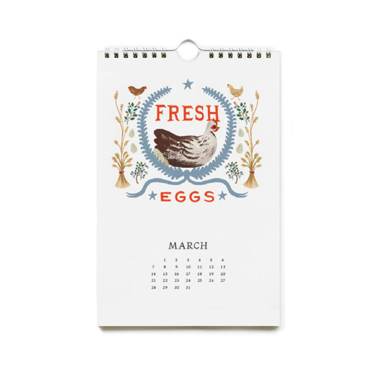 2027 Kitchen Calendar - Country Farm