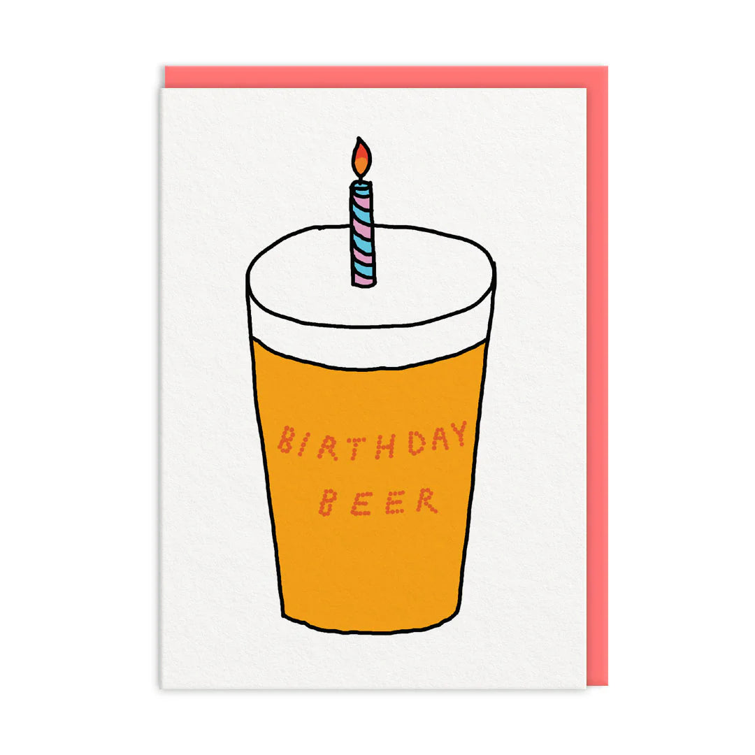 Birthday Beer Birthday Card