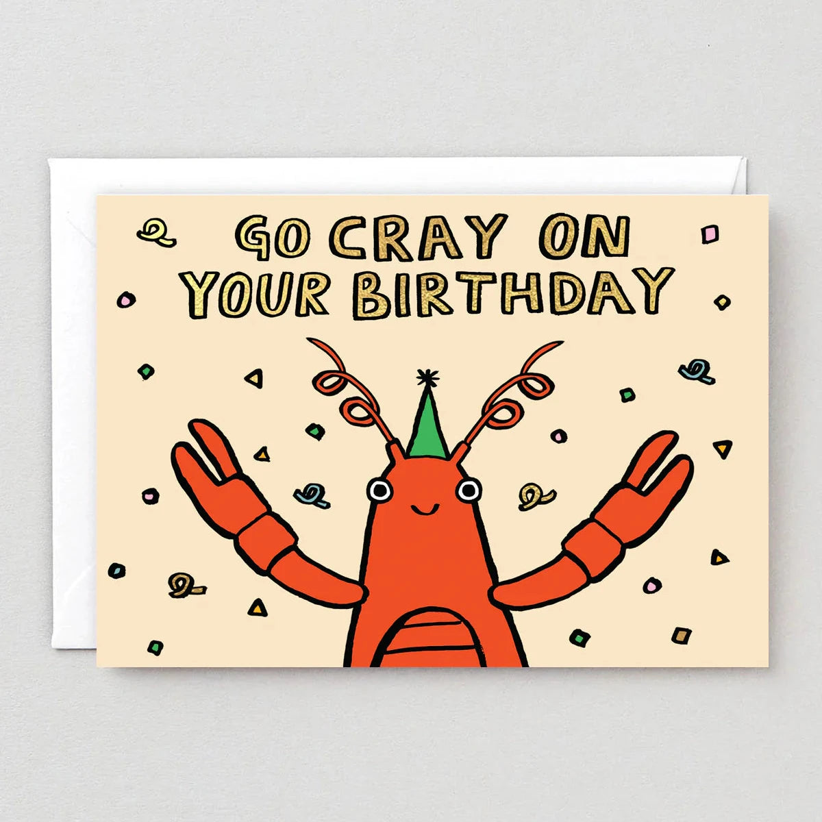 Go Cray On Your Birthday Card