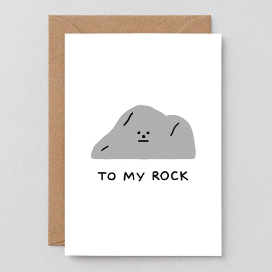 To My Rock Card