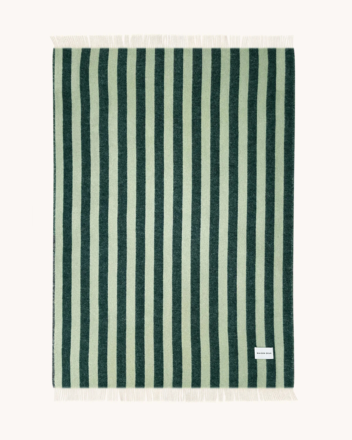 Maison Deux Candy Wrap Blanket - Green Sage