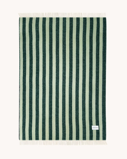 Maison Deux Candy Wrap Blanket - Green Sage