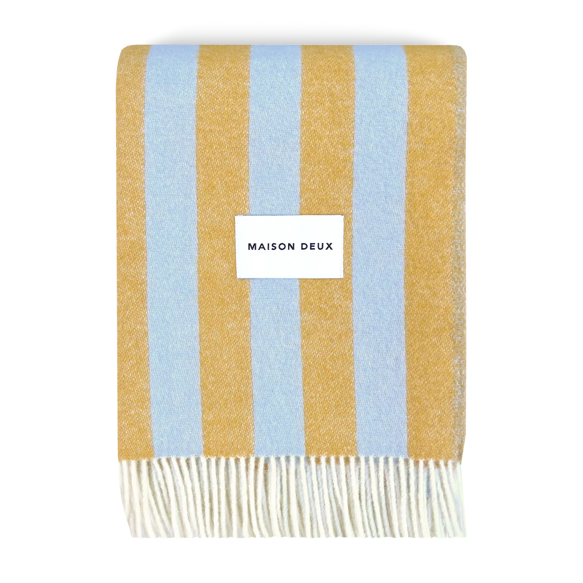 Maison Deux Candy Wrap Blanket - Blue Honey