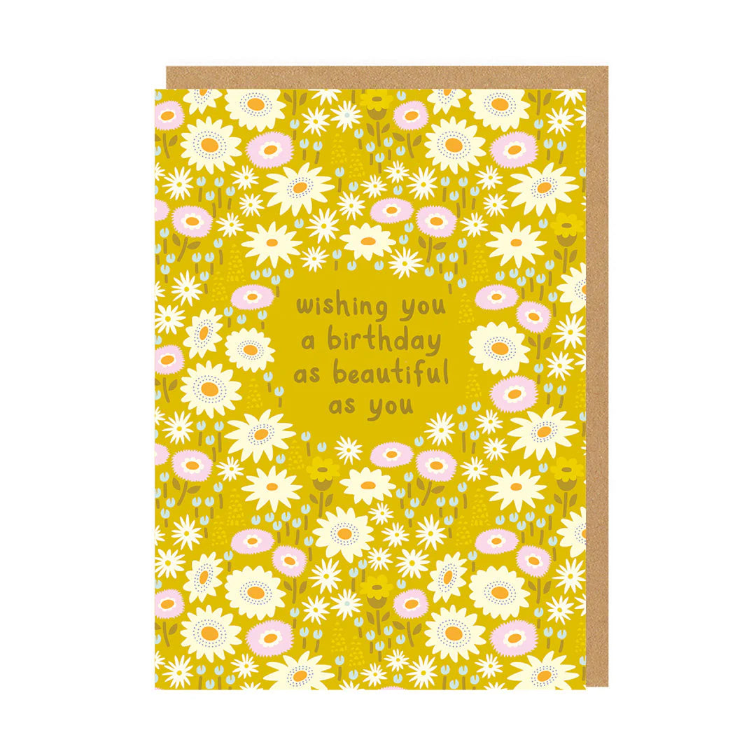 Birthday As Beautiful As You Card