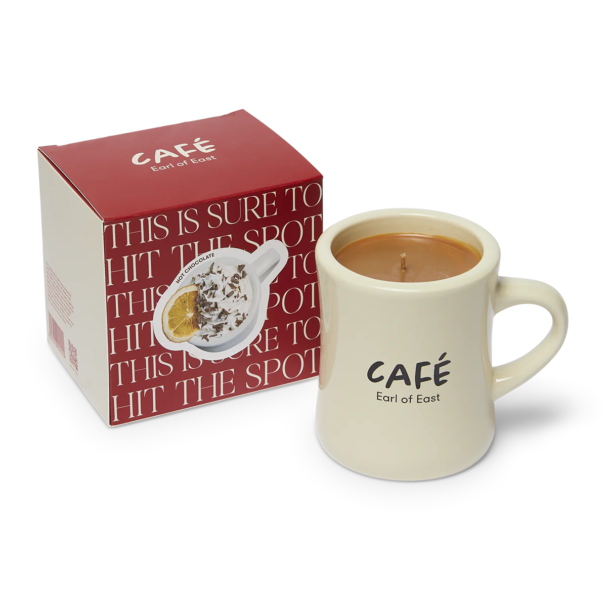 Earl of East Soy Wax Café Candle - Limited Edition Hot Chocolate