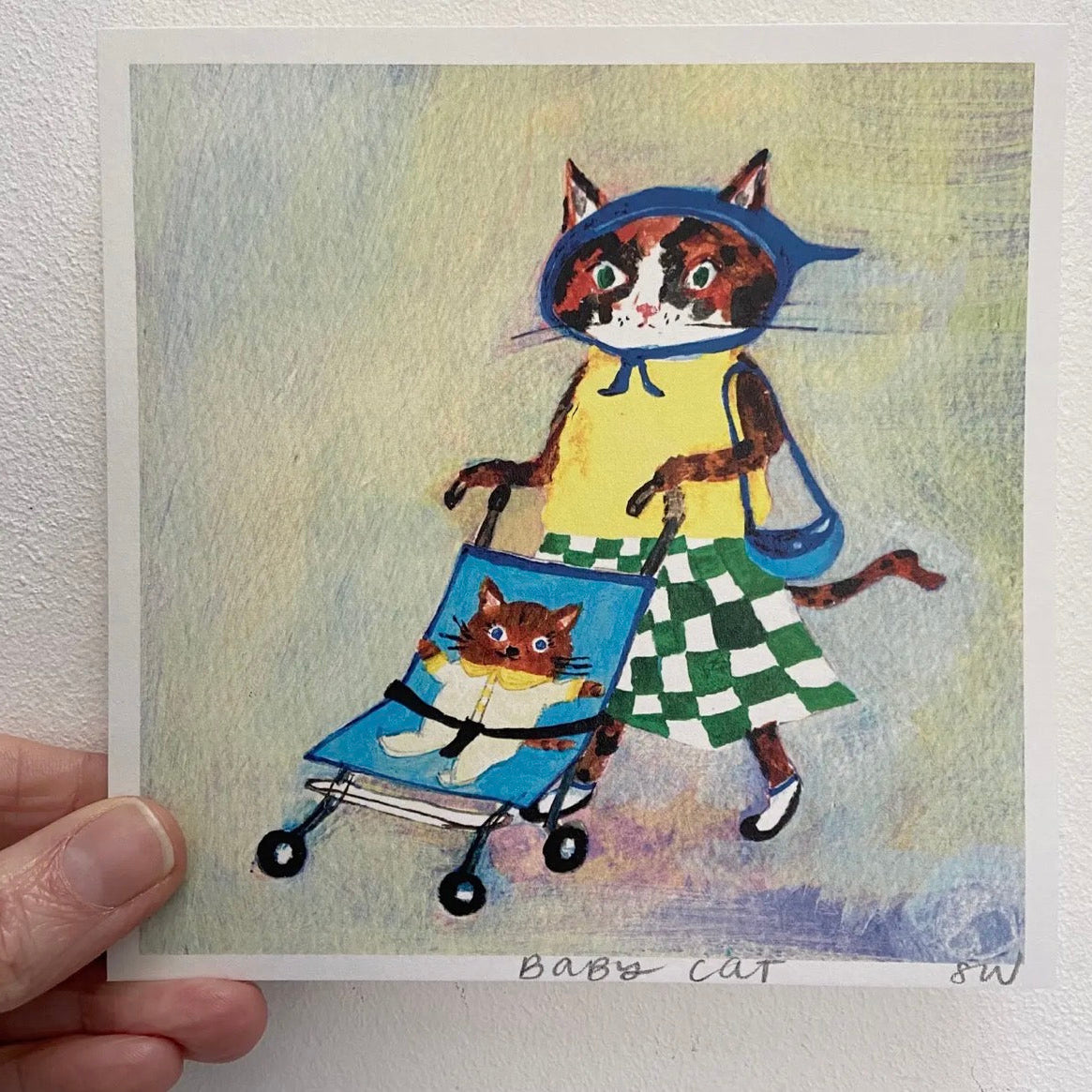 Moggshop Small Print - Baby Cat