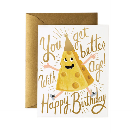 Better with Age Birthday Card