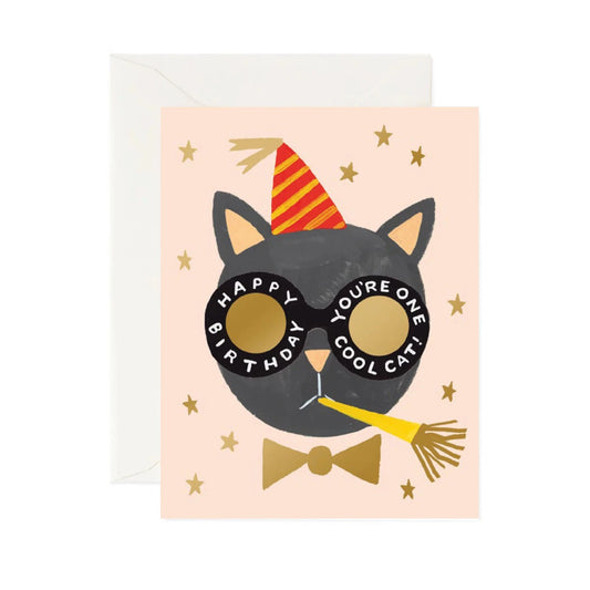 Cat Birthday Card