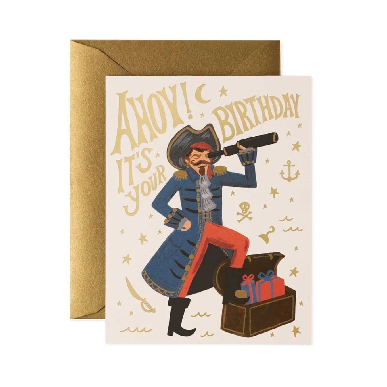 Pirate Birthday Card