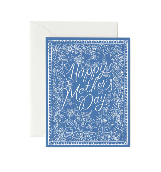 Delft Mothers Day Card