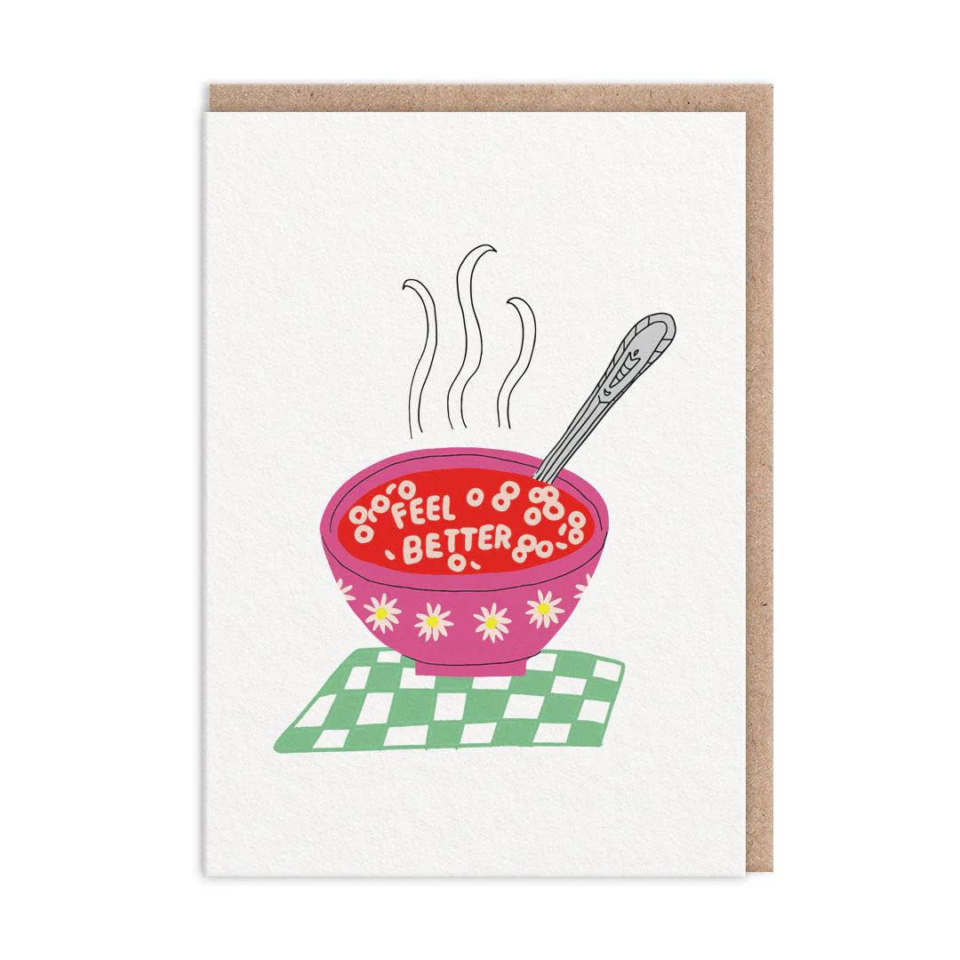 Feel Better Soup Card