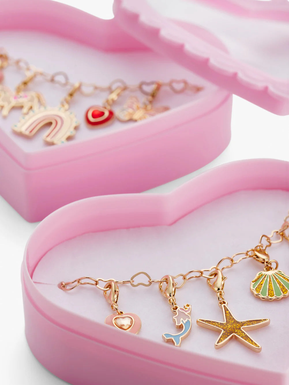 Mermaid Multi Charm Bracelet Gift Box