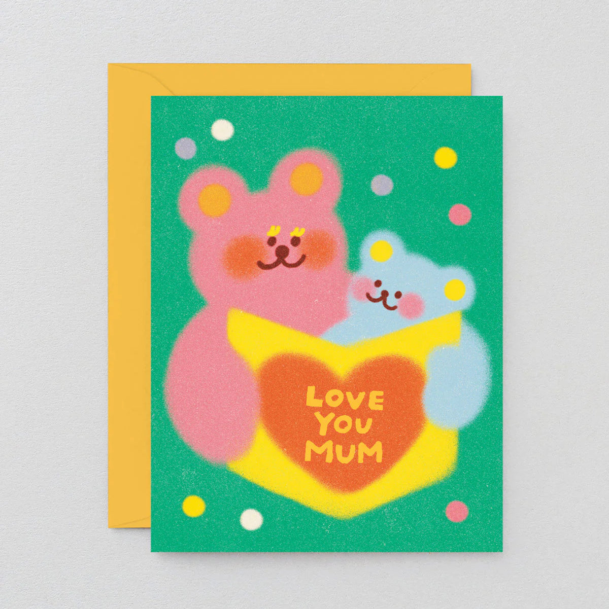 Love You Mum Bears Card