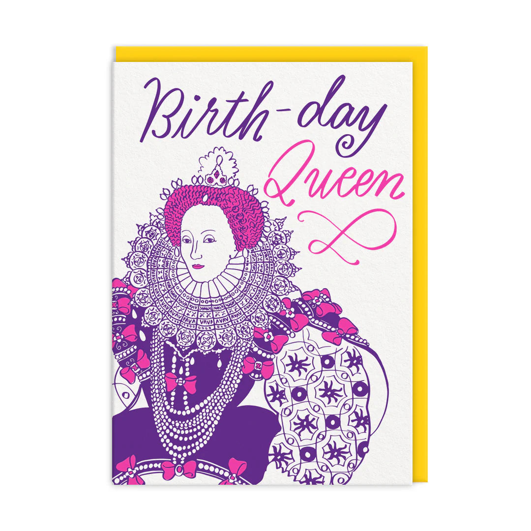 Birth-day Queen Card