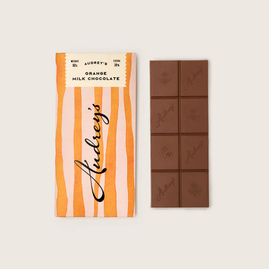Audrey's Orange Milk Chocolate Bar