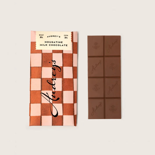 Audrey's Nougatine Milk Chocolate Bar