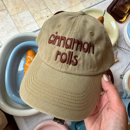 Embroidered Dad Cap - Cinnamon Rolls