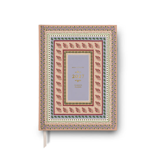 2027 Hardcover Planner - Paisley