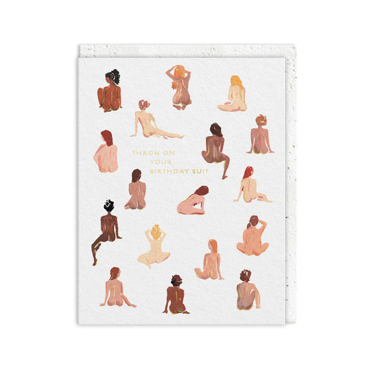 Birthday Suit Card