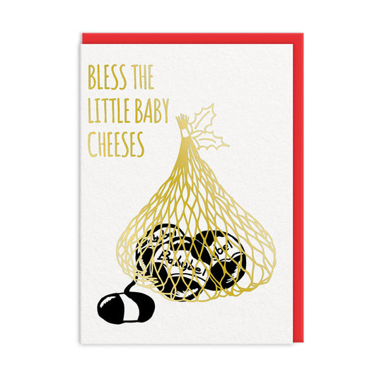 Bless Little Baby Cheeses Card