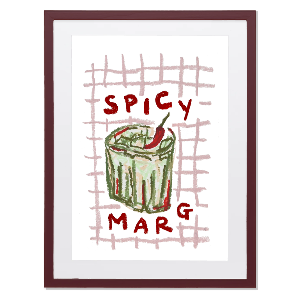 Cajco A5 Giclée Print - Spicy Marg